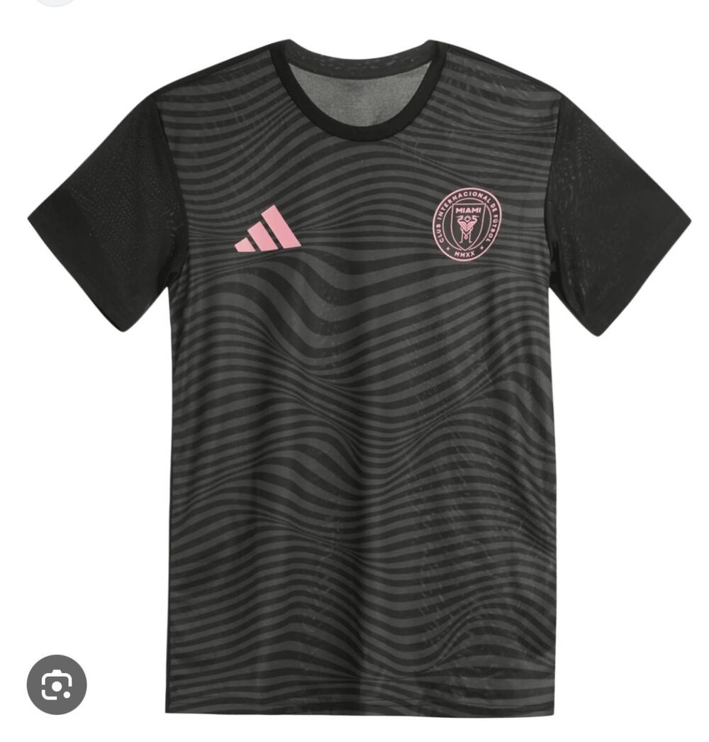 Adidas Lionel Messi Inter Miami CF #10 Men's Player Jersey - Black - Size: 2XL